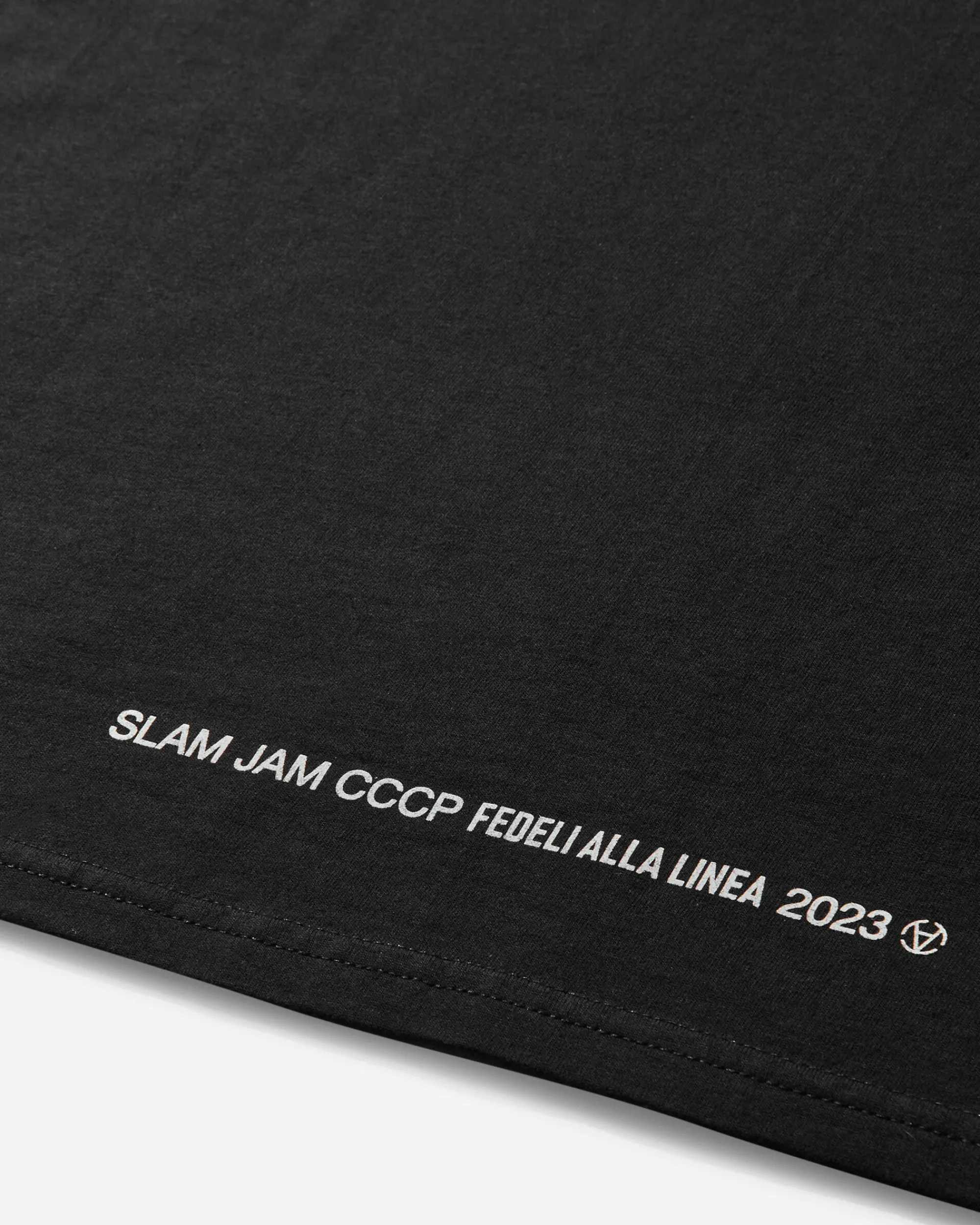 Slam Jam T-Shirts^CCCP Produci Consuma Crepa T-Shirt Black