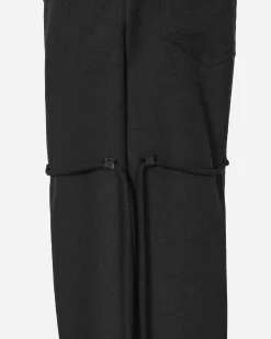Song for the Mute Pants^Chain Lace Dress Pants Black