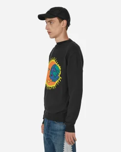 Sky High Farm Knitwear^Character Crewneck Sweater Black