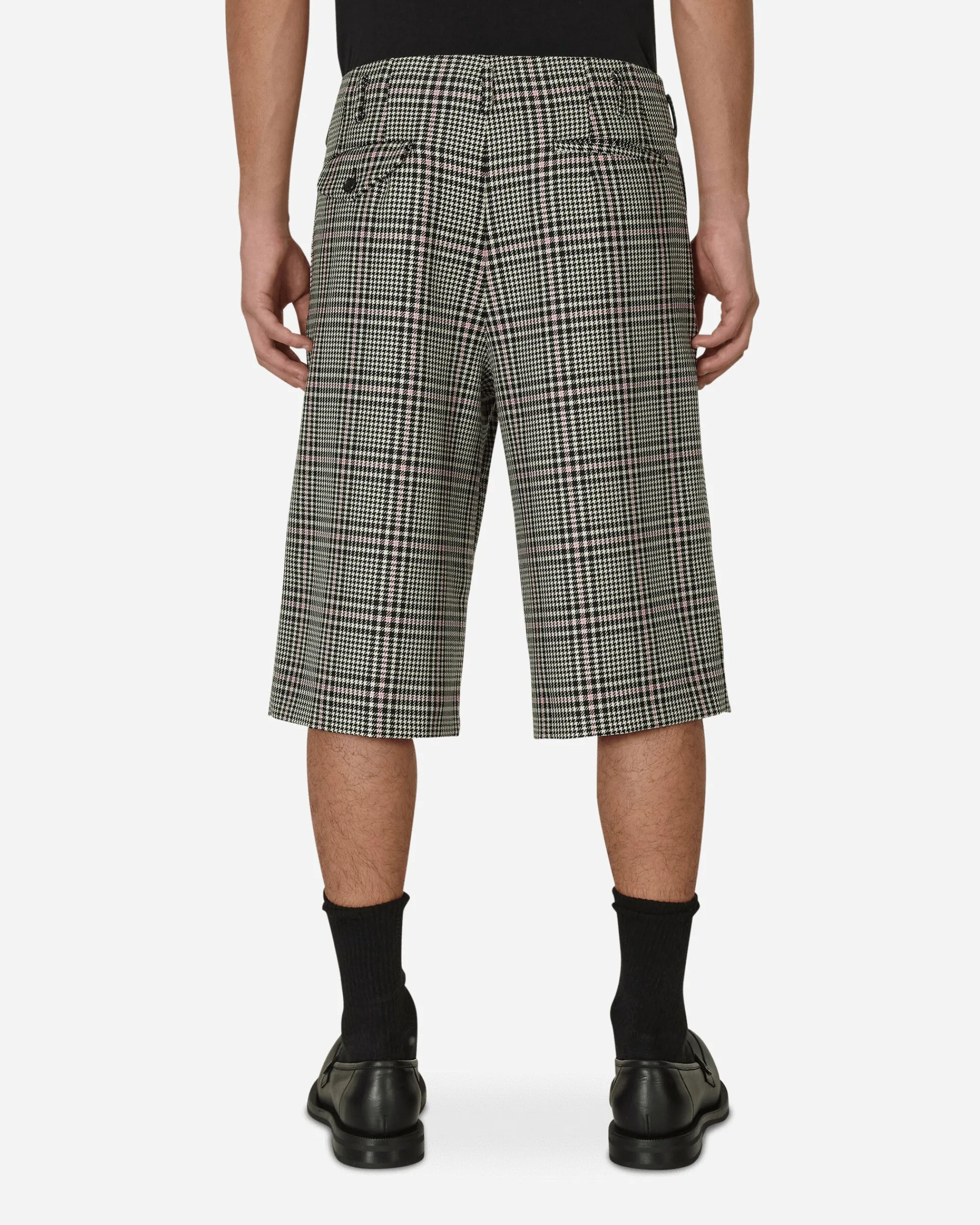 Comme Des Garçons Homme Plus Shorts^Checked Wool Shorts Multicolor
