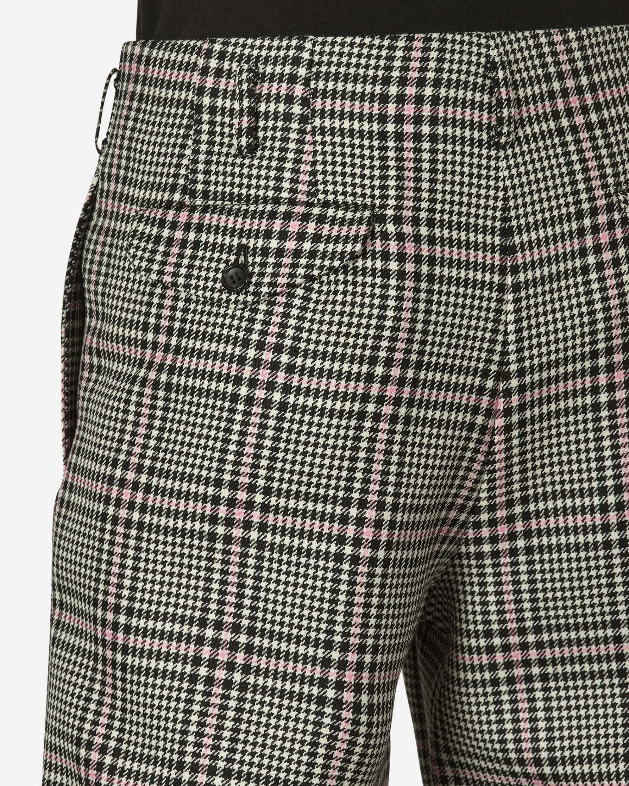 Comme Des Garçons Homme Plus Shorts^Checked Wool Shorts Multicolor
