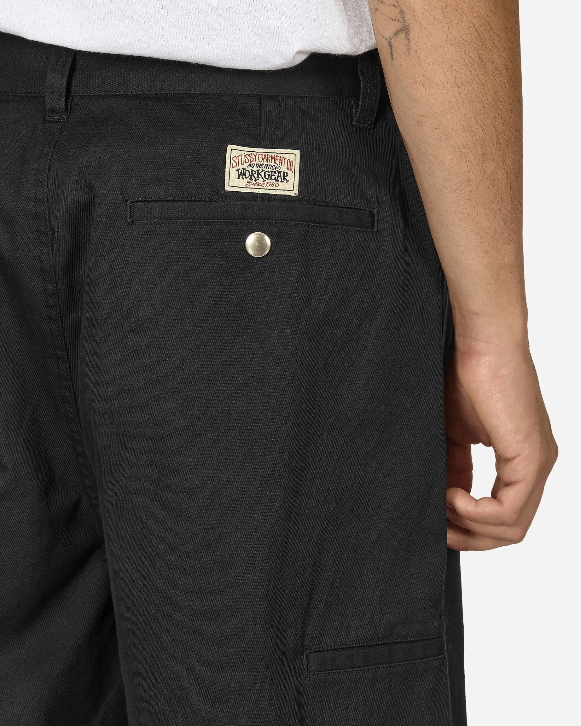 Stüssy Shorts^Chino Work Shorts Black