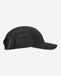 C.P. Company Hats|Hats^Chrome-R Goggle Cap Black