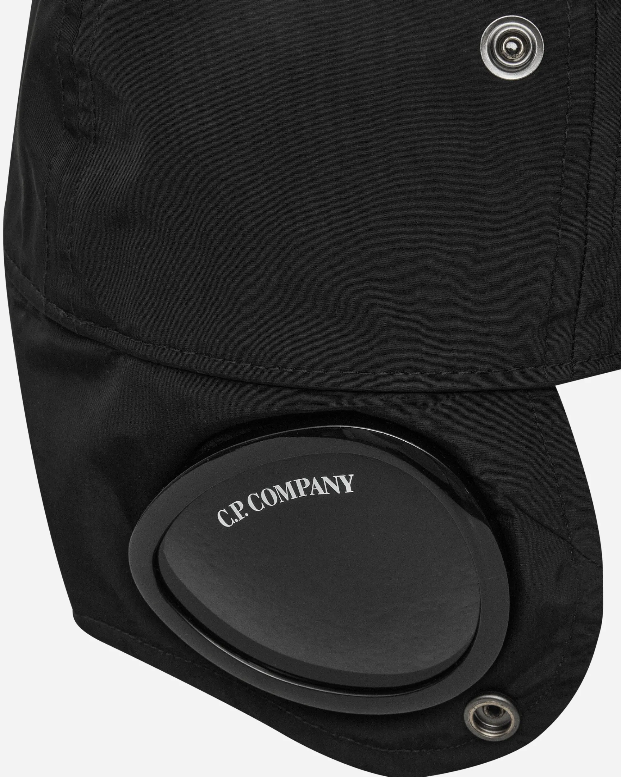 C.P. Company Hats|Hats^Chrome-R Goggle Cap Black
