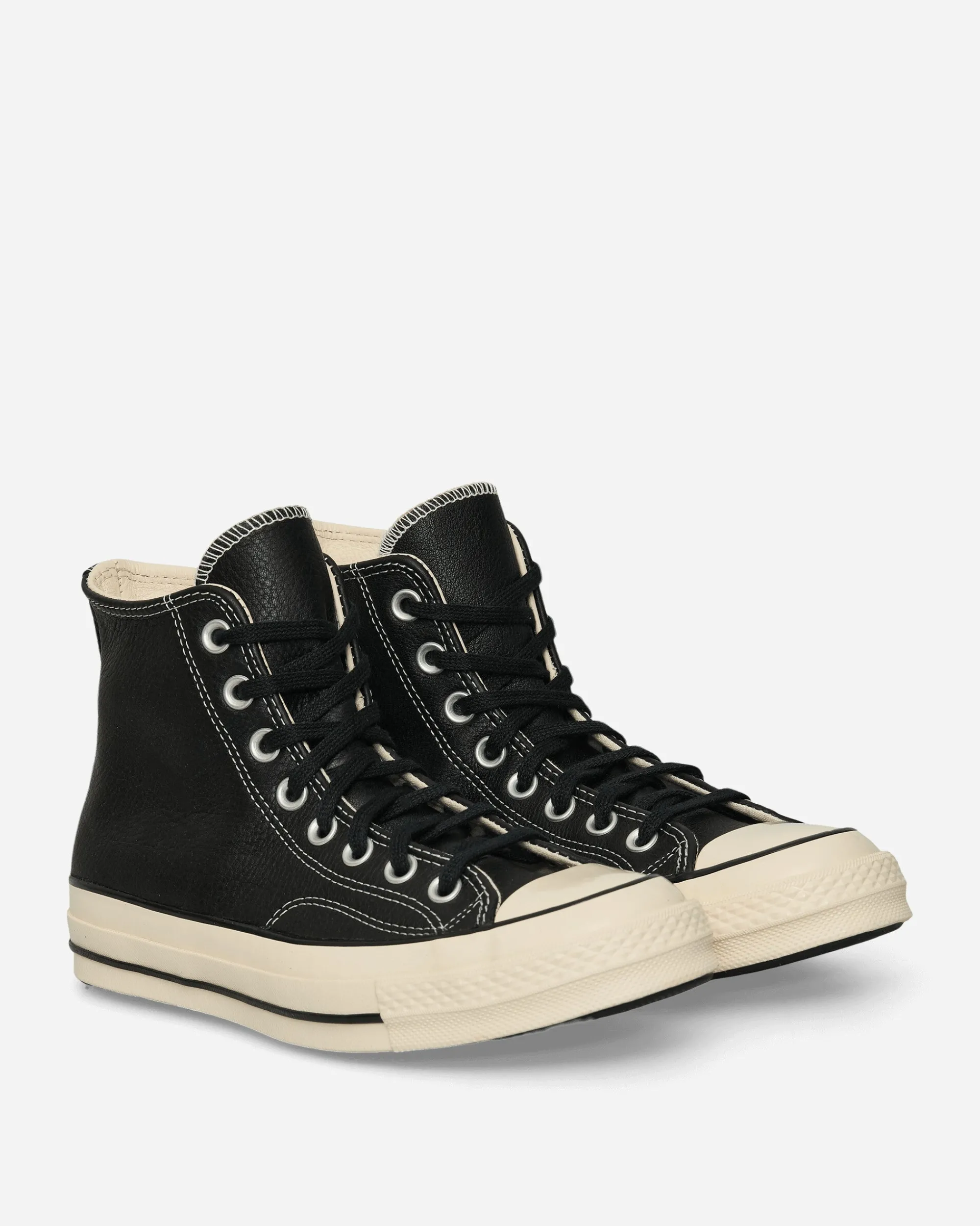 Converse Sneakers·High|Sneakers^Chuck 70 Leather Sneakers Black / Natural Ivory