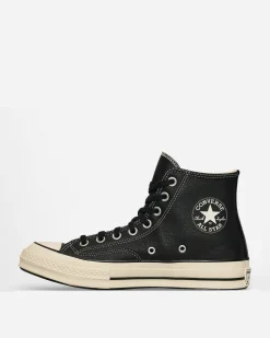 Converse Sneakers·High|Sneakers^Chuck 70 Leather Sneakers Black / Natural Ivory