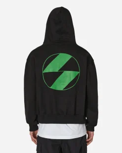 The Salvages Sweatshirts^Classic Emblem Hooded Sweatshirt Black