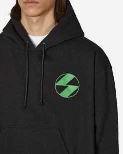 The Salvages Sweatshirts^Classic Emblem Hooded Sweatshirt Black