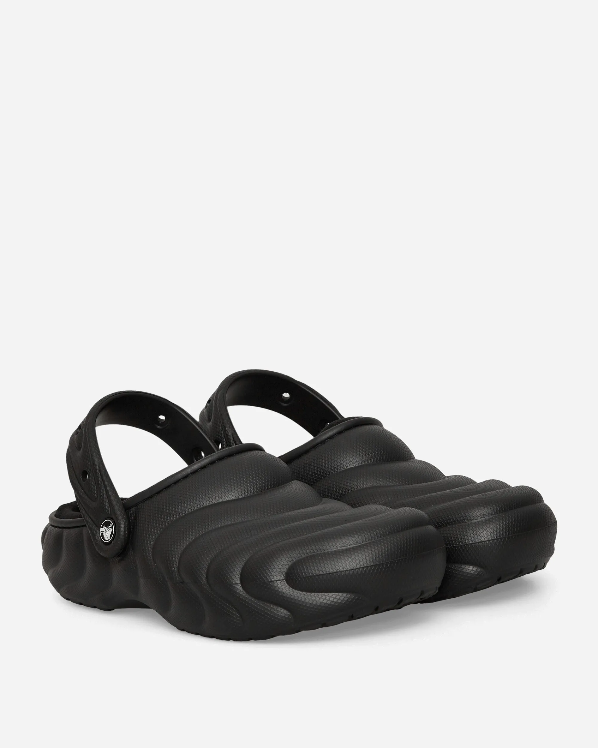 Crocs Sandals And Slides^Classic Lined Overpuff Clogs Black