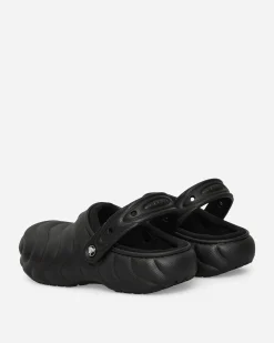 Crocs Sandals And Slides^Classic Lined Overpuff Clogs Black