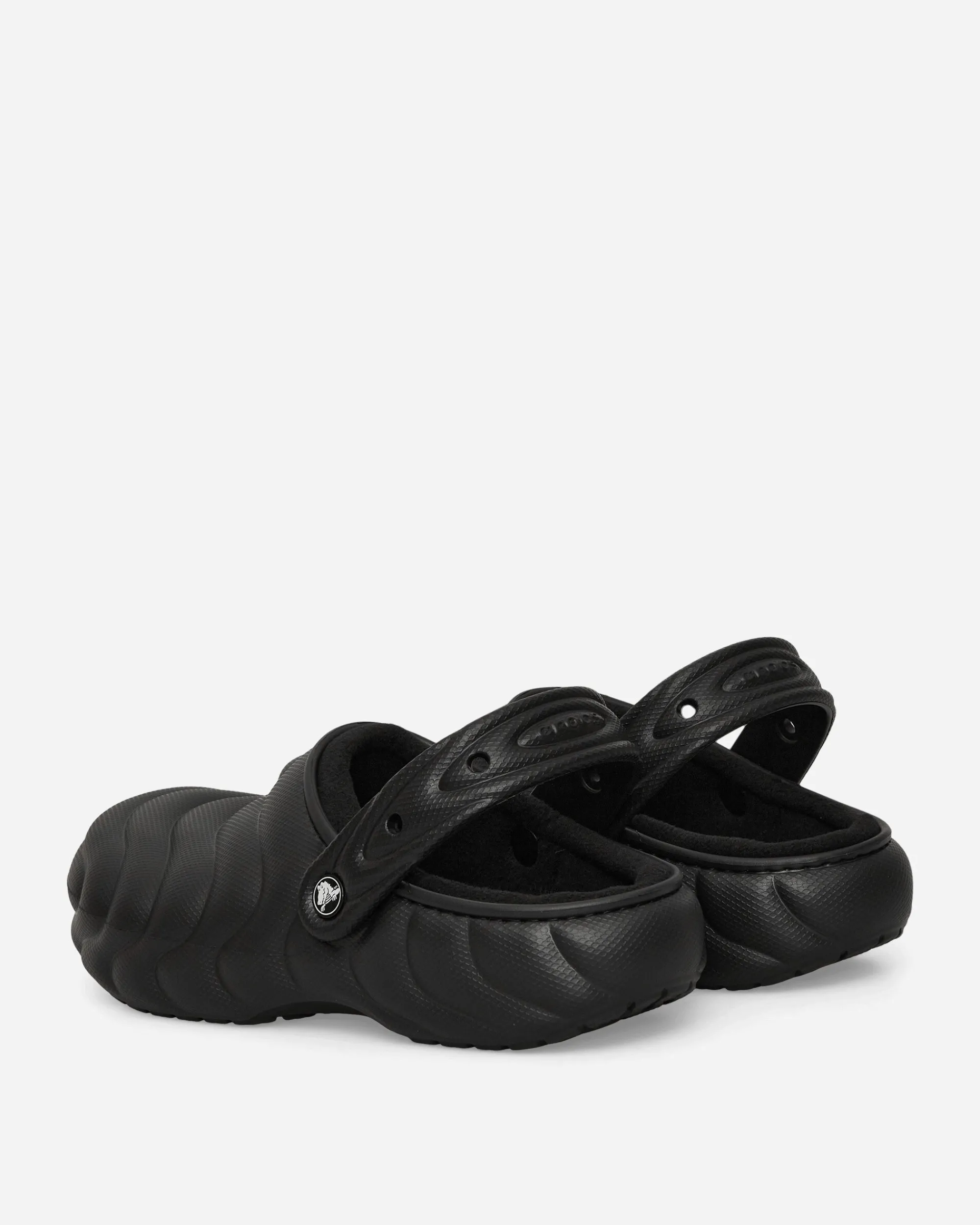 Crocs Sandals And Slides^Classic Lined Overpuff Clogs Black