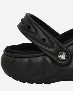 Crocs Sandals And Slides^Classic Lined Overpuff Clogs Black