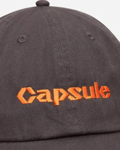 Capsule Hats|Hats^Classic Logo Baseball Cap Charcoal