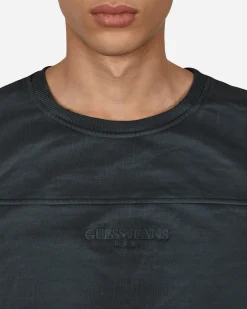 Guess USA Sweatshirts^Classic Logo Crewneck Sweatshirt Black