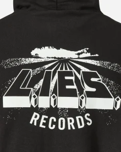 L.I.E.S. Records Sweatshirts^Classic Logo Hoodie Black
