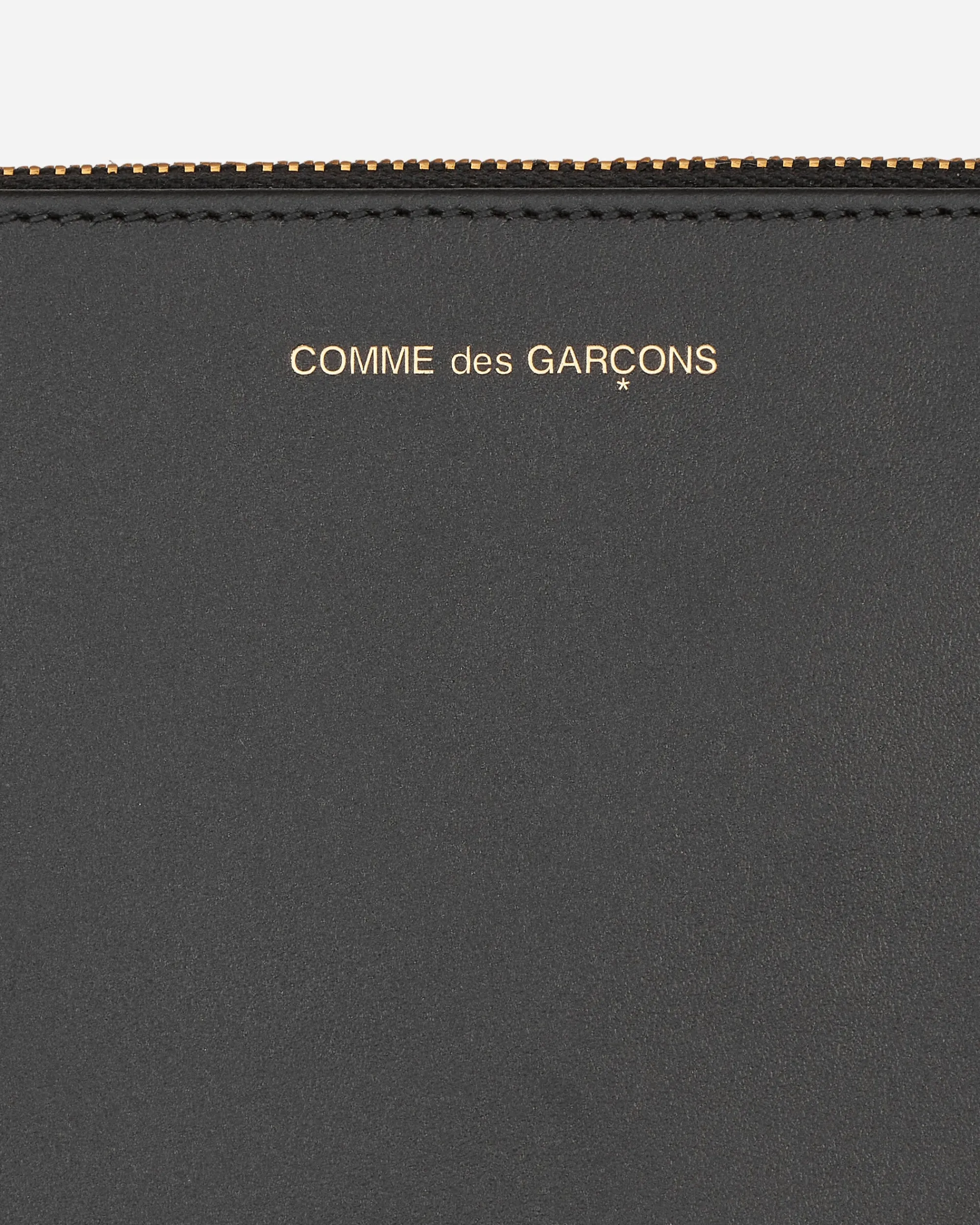 Comme Des Garçons Wallet Wallets And Cardholders|Wallets And Cardholders^Classic Print Leather Pouch Black
