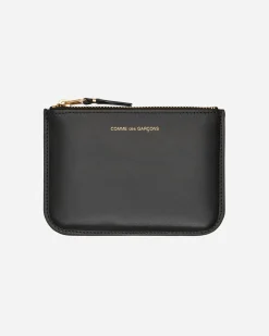 Comme Des Garçons Wallet Wallets And Cardholders|Wallets And Cardholders^Classic Print Zip Pouch Black