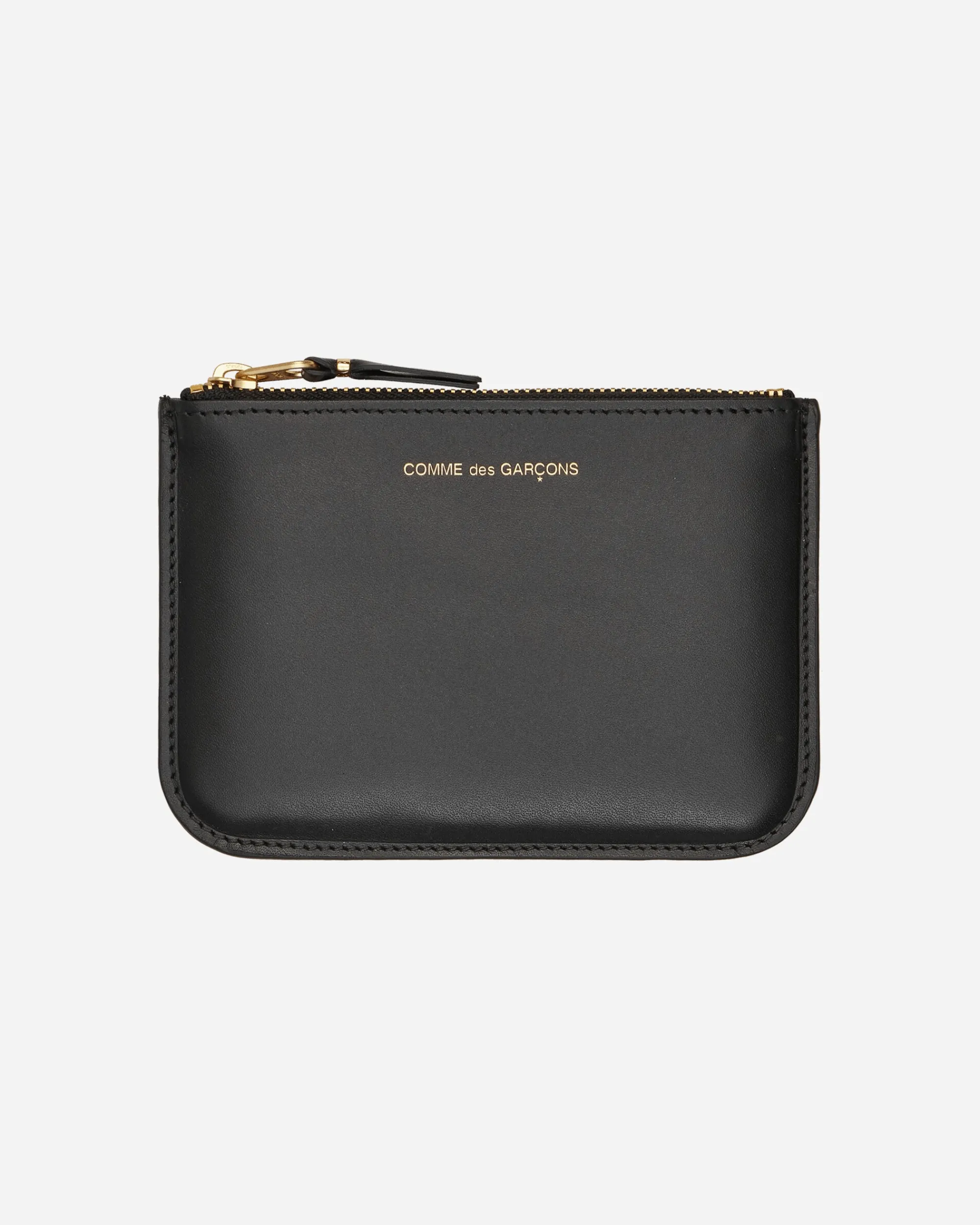 Comme Des Garçons Wallet Wallets And Cardholders|Wallets And Cardholders^Classic Print Zip Pouch Black