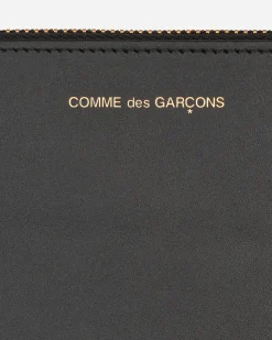 Comme Des Garçons Wallet Wallets And Cardholders|Wallets And Cardholders^Classic Print Zip Pouch Black