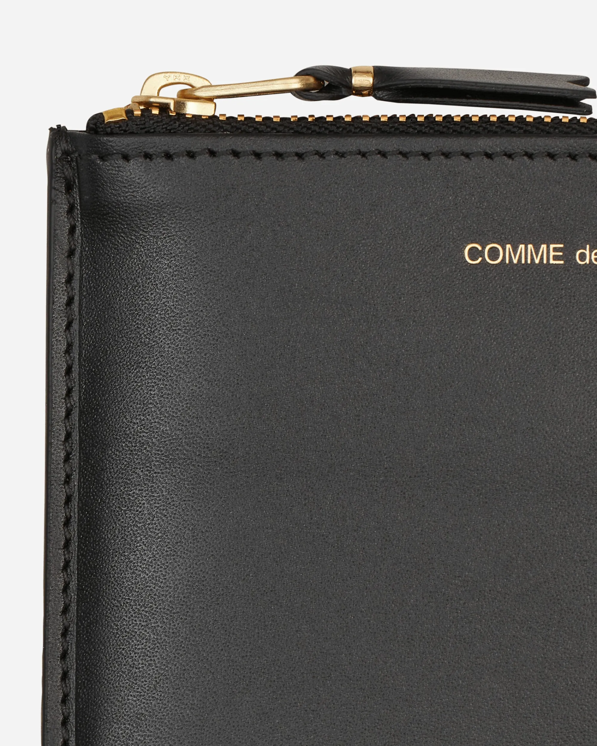 Comme Des Garçons Wallet Wallets And Cardholders|Wallets And Cardholders^Classic Print Zip Pouch Black