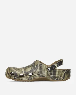 Crocs Sandals And Slides^Classic Realtree Clogs Khaki
