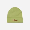 Dime Hats|Hats^Classic Wool Fold Beanie Lime