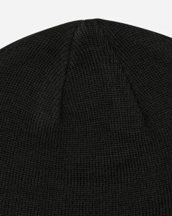 Dime Hats|Hats^Classic Wool Fold Beanie Black