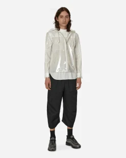 Comme Des Garçons Black Coats And Jackets^Clear Hooded Jacket White