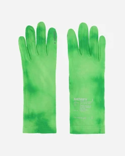 Satisfy Gloves And Scarves|Gloves And Scarves^CloudMerino Liner Gloves Neon Green