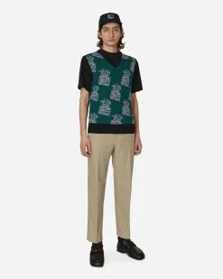 Paccbet Knitwear^Clown Gilet Green