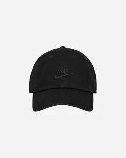 Nike Hats|Hats^Club Unstructured Futura Wash Cap Black / Black
