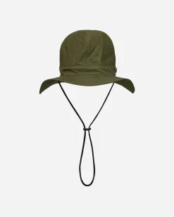 Needles Hats|Hats^C/N Oxford Cloth Crusher Hat Olive