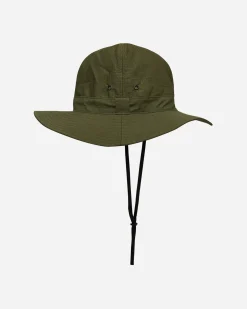 Needles Hats|Hats^C/N Oxford Cloth Crusher Hat Olive