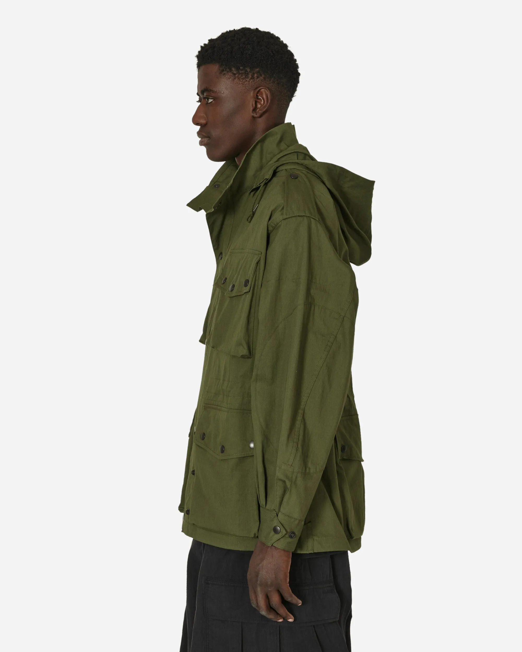 Needles Coats And Jackets^C/N Oxford Cloth Field Coat Olive