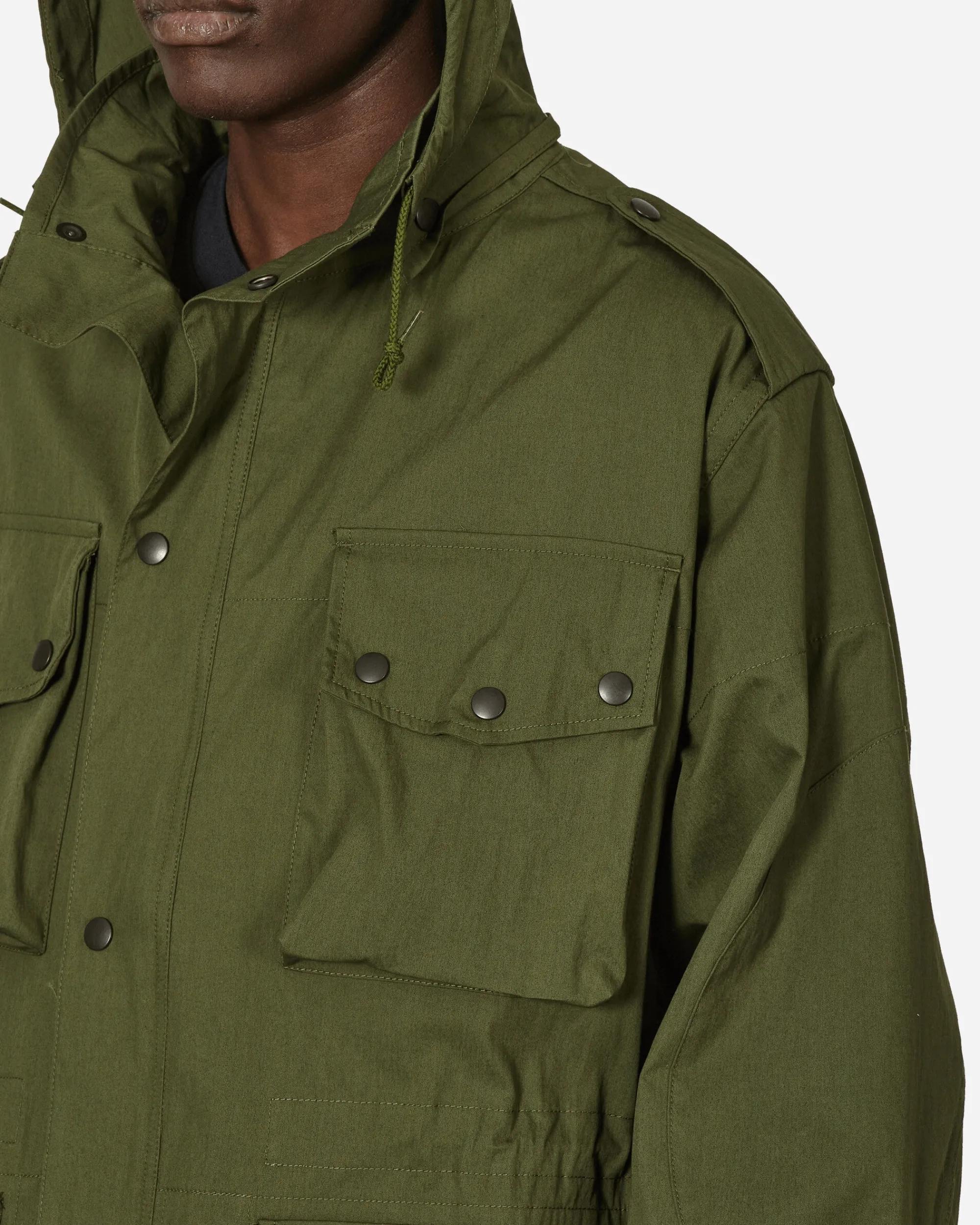 Needles Coats And Jackets^C/N Oxford Cloth Field Coat Olive