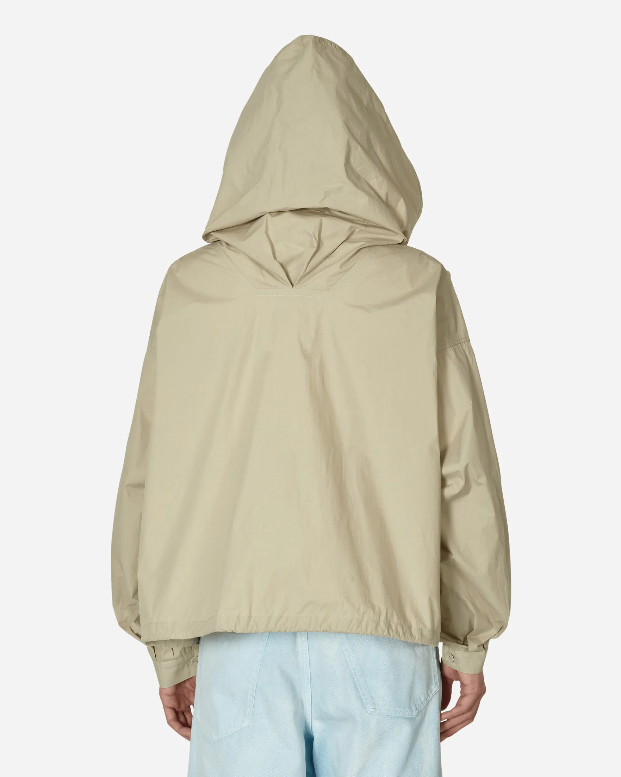 Maison Margiela Coats And Jackets^Coated Cotton Hooded Jacket Beige