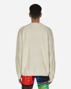 JORDANLUCA Sweatshirts^College Crewneck Sweater White