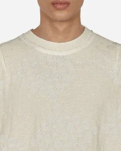 JORDANLUCA Sweatshirts^College Crewneck Sweater White