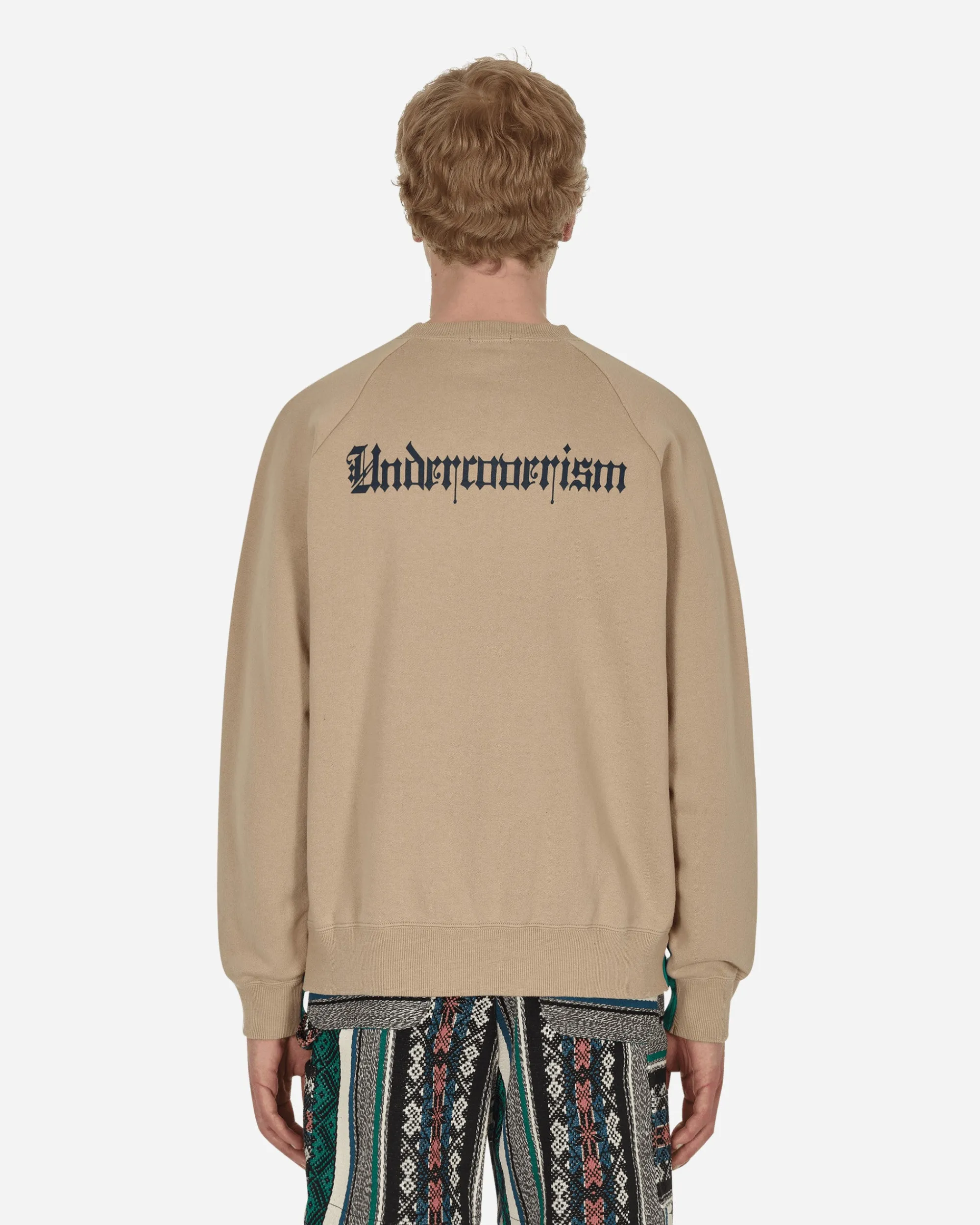 Undercoverism Sweatshirts^Color-Block Crewneck Sweatshirt Green