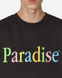 Paradis3 Sweatshirts^Colors Logo Crewneck Sweatshirt Black