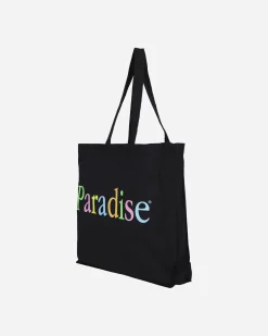 Paradis3 Bags·Tote|Bags·Tote^Colors Logo Tote Bag Black