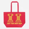 Public Possession Bags·Tote|Bags·Tote^Comedy and Rhythm Tote Bag Red