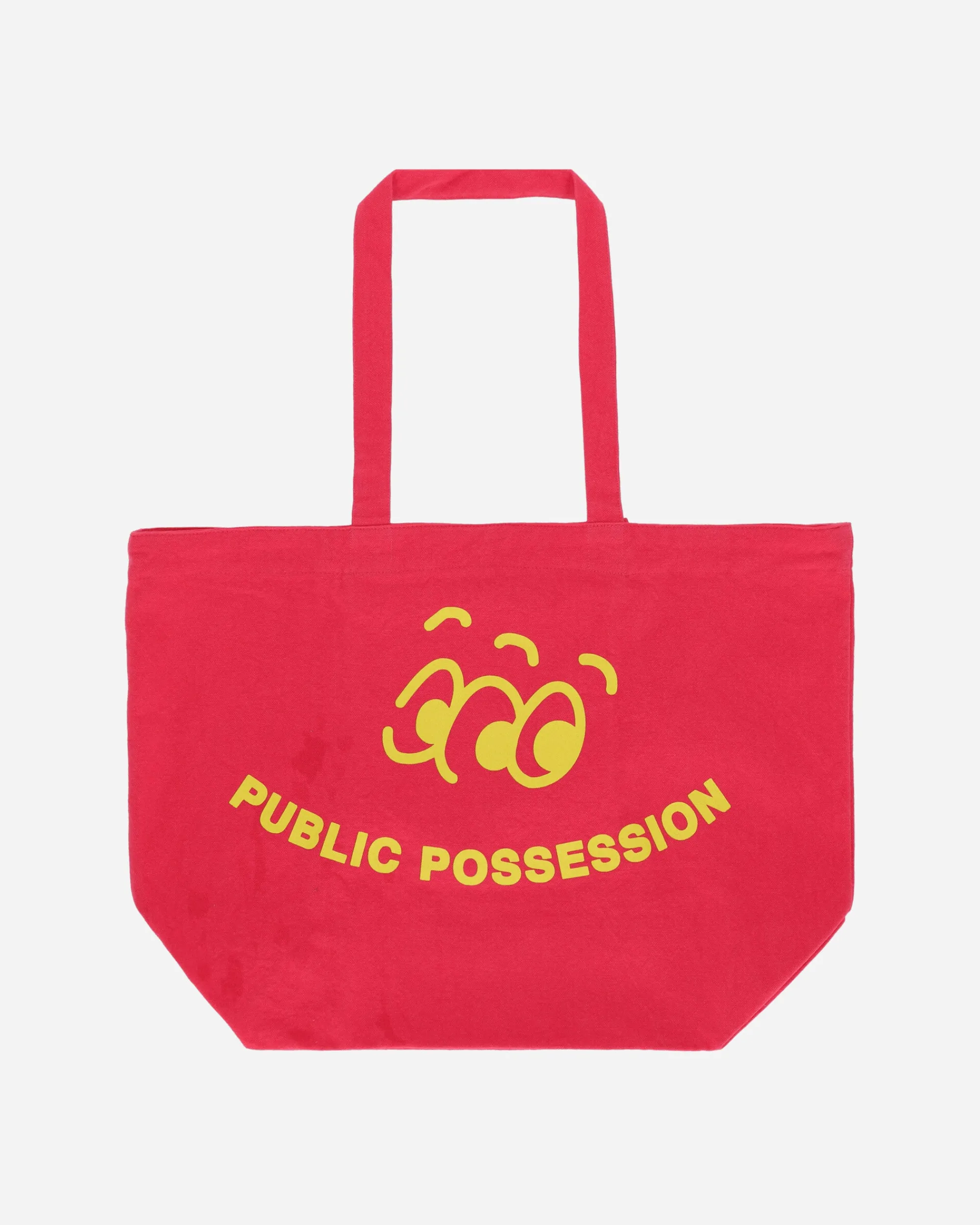 Public Possession Bags·Tote|Bags·Tote^Comedy and Rhythm Tote Bag Red