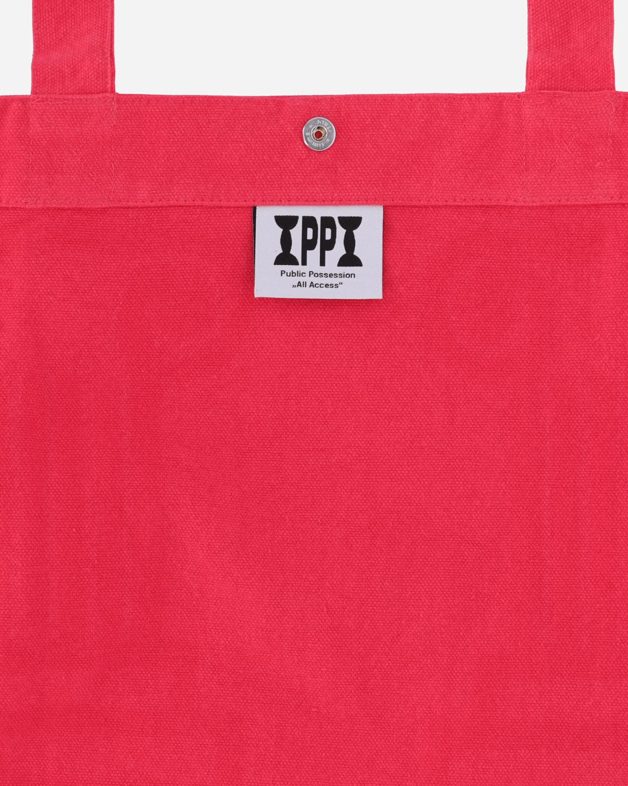 Public Possession Bags·Tote|Bags·Tote^Comedy and Rhythm Tote Bag Red