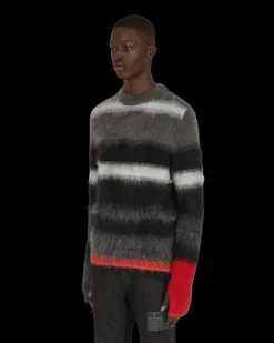 Slam Jam Knitwear^Commando Knit Mohair Sweater Multicolor
