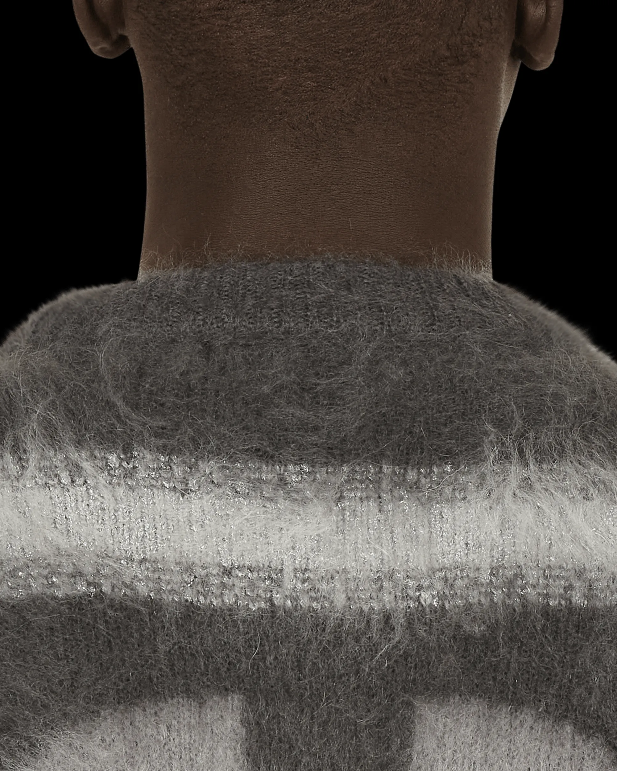 Slam Jam Knitwear^Commando Knit Mohair Sweater Multicolor