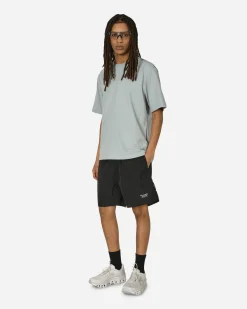 Unaffected T-Shirts^Contrast Mesh Panel T-Shirt Misty Blue