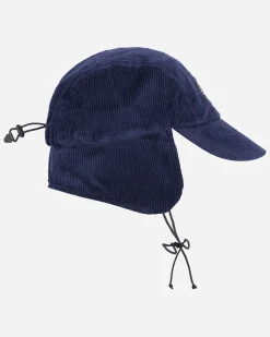 The Trilogy Tapes Hats|Hats^Corduroy Earflap Cap Navy
