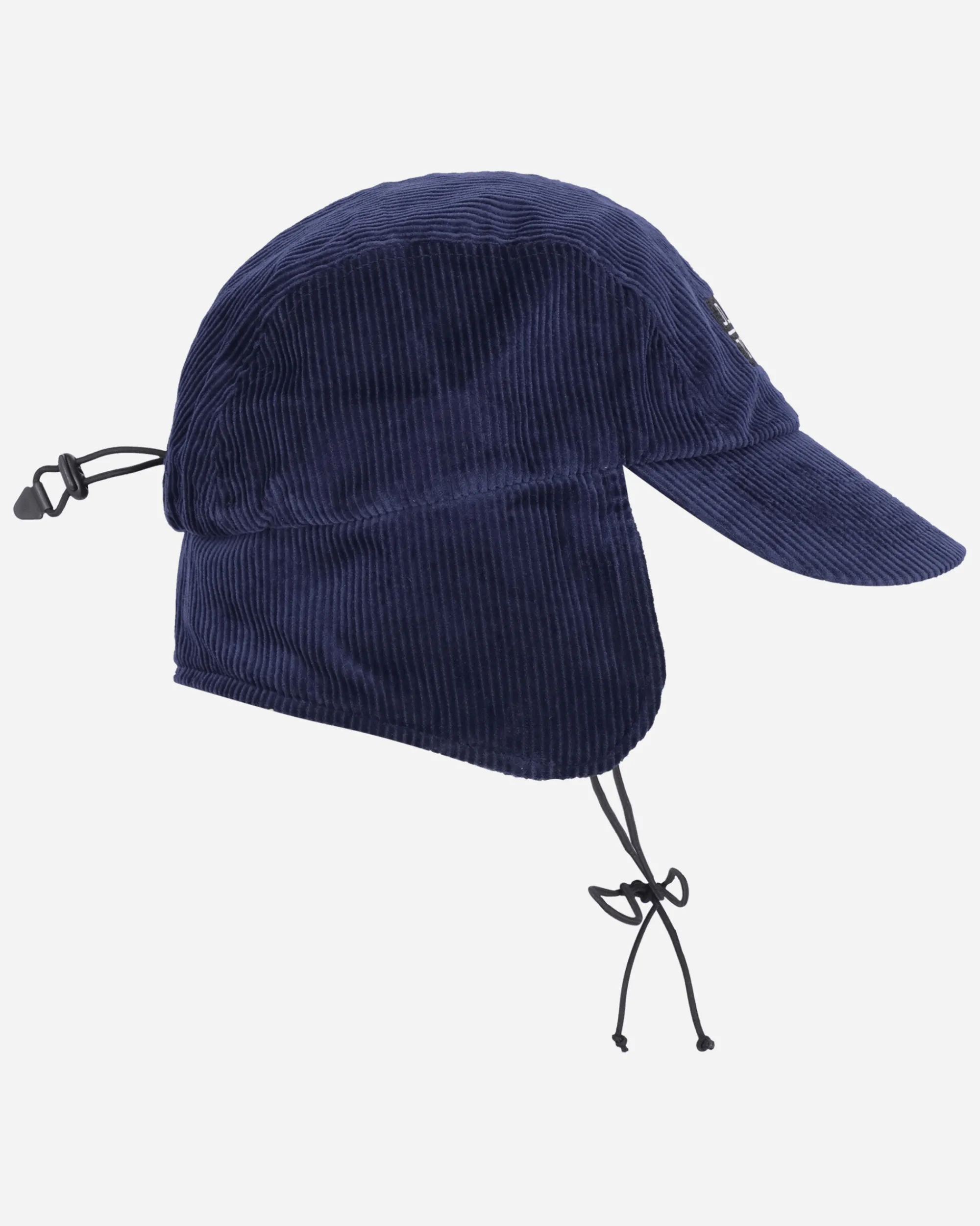 The Trilogy Tapes Hats|Hats^Corduroy Earflap Cap Navy