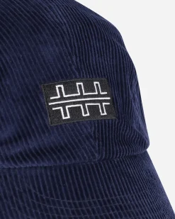 The Trilogy Tapes Hats|Hats^Corduroy Earflap Cap Navy